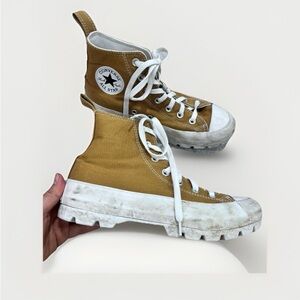 Converse Women's Chuck Taylor All Star Lugged 2.0 Platform Shoes A02565C Clay